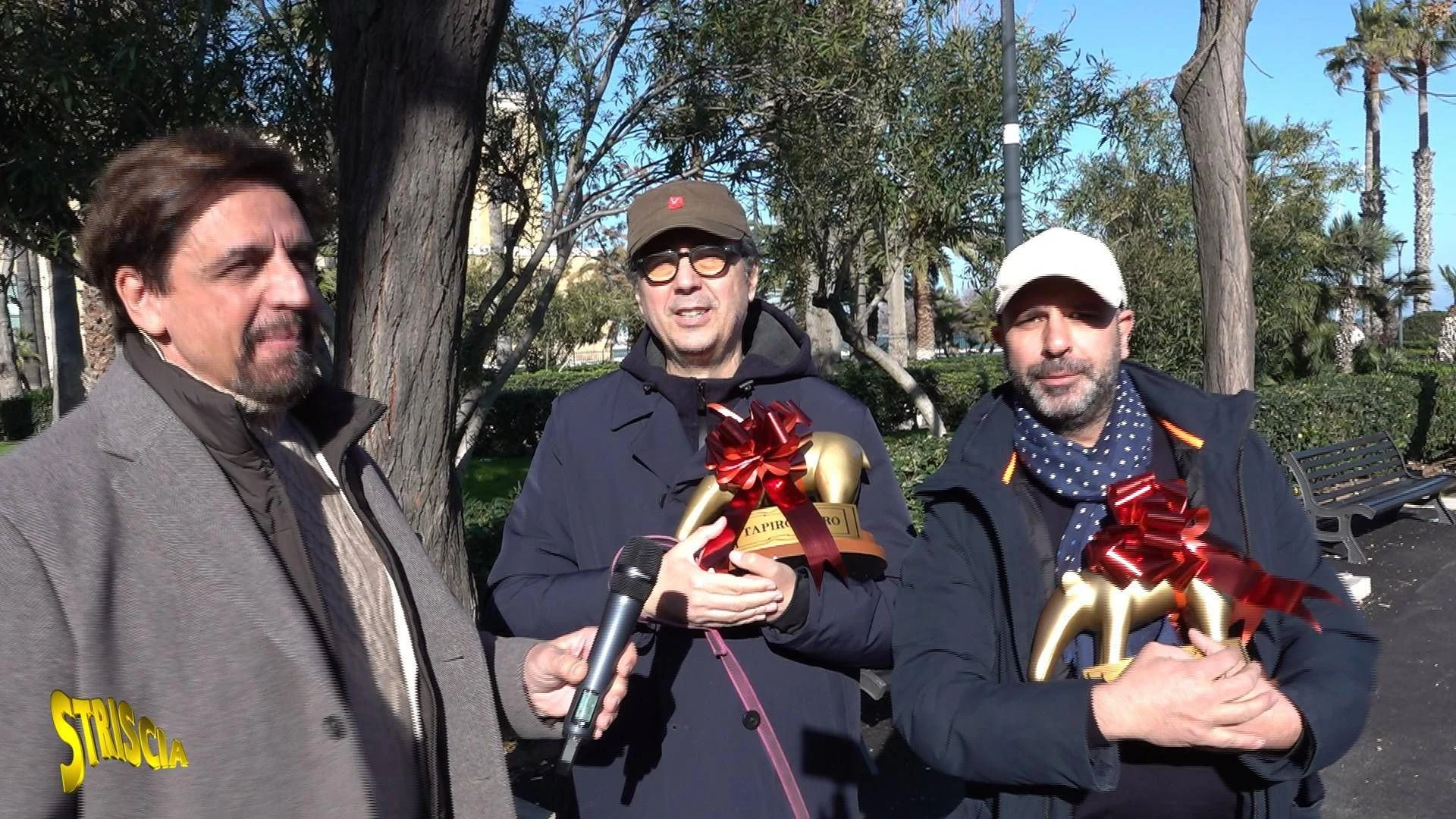 Striscia la Notizia: segunda temporada traz Tapiro d'oro a Checco Zalone e Cugini di campagna como enviados