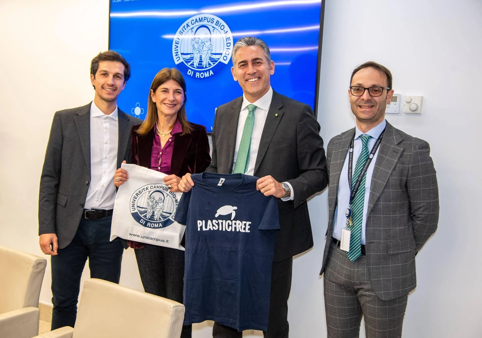 Ucbm firma acordo com Plastic Free e acende nova etapa contra o plástico no campus